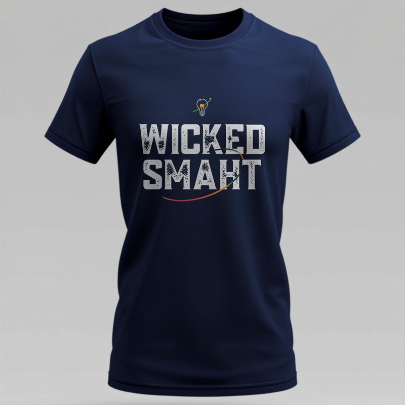 Wicked Smaht Boston science humor t-shirt